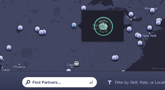 Heroku Partner Map